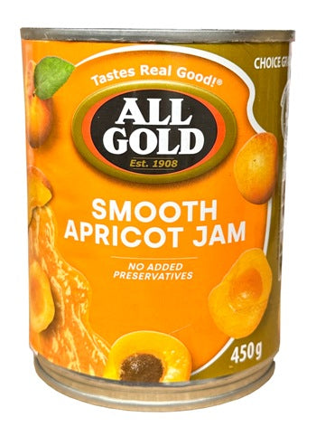 All Gold Smooth Apricot Jam-450g