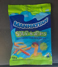 Manhattan Sour Worms 125g – Fruity Sour Gummy Sweets