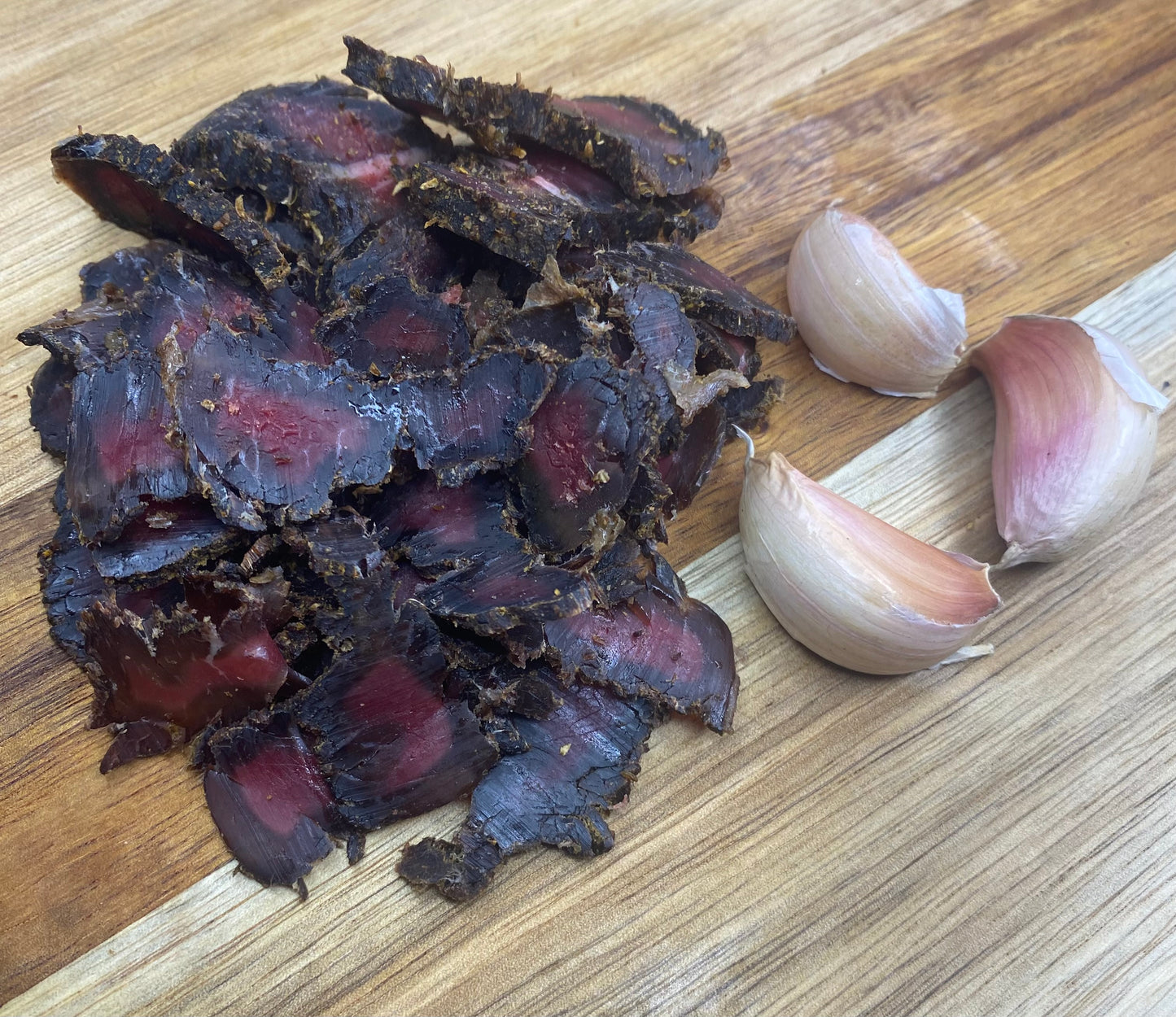 Garlic Biltong | Sliced