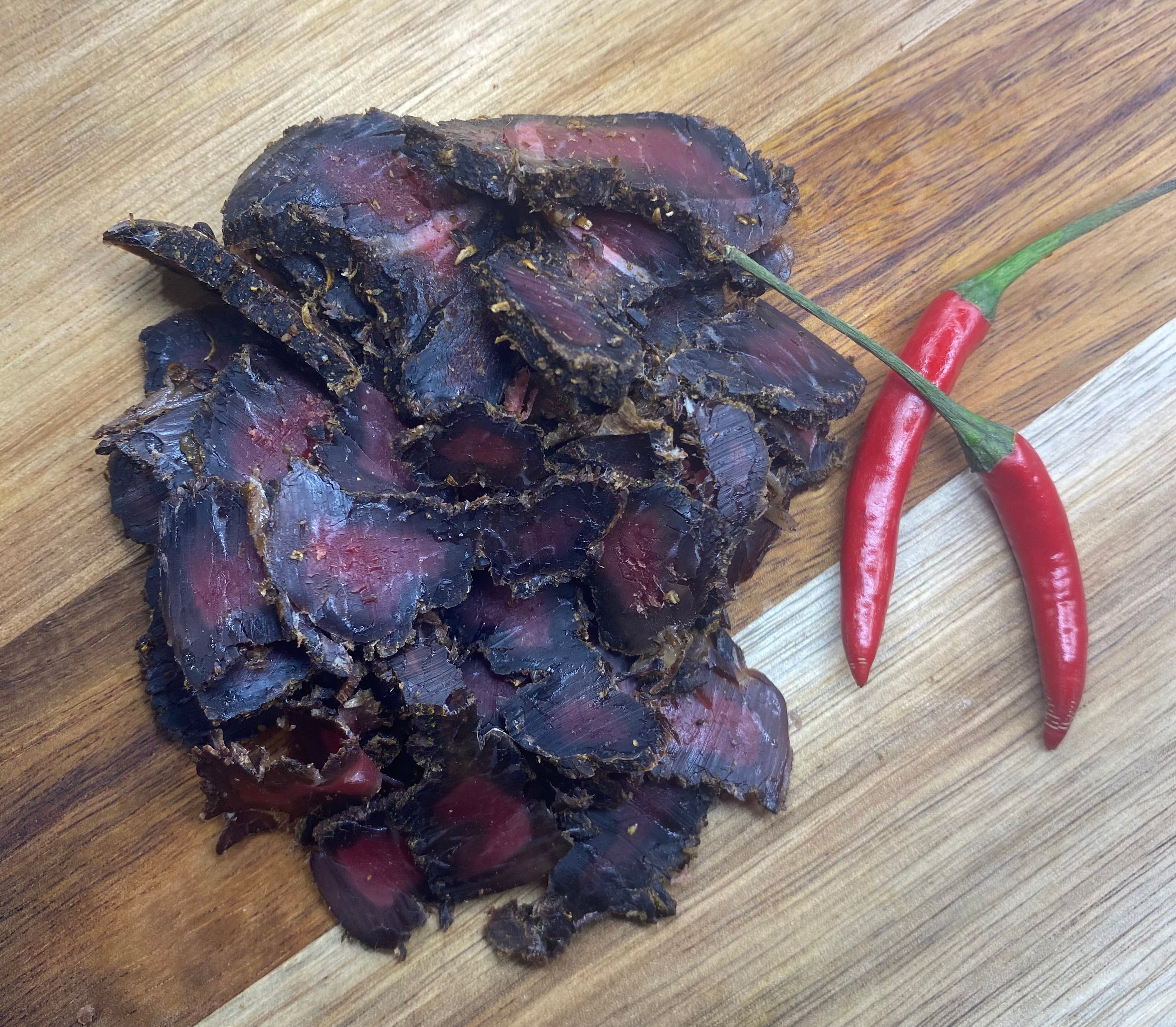 Sweet Chilli Biltong | Sliced