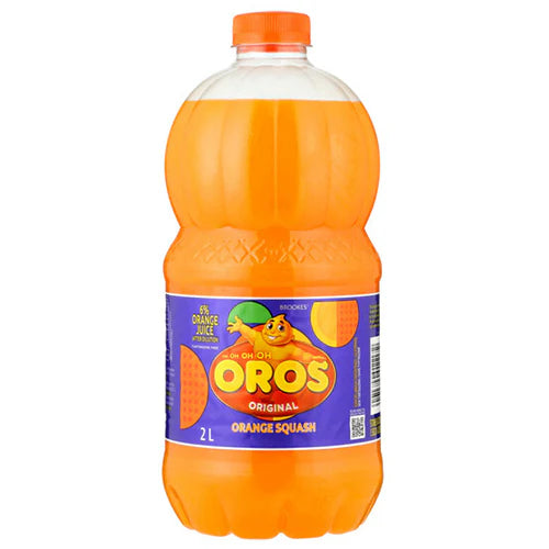 Brookes Oros Orange Squash-2L