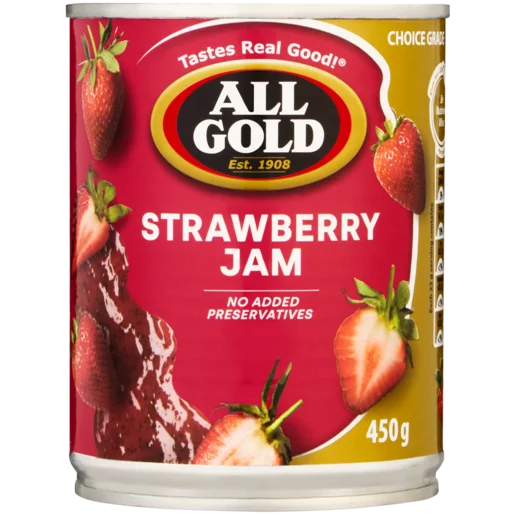 All Gold Strawberry Jam-450g