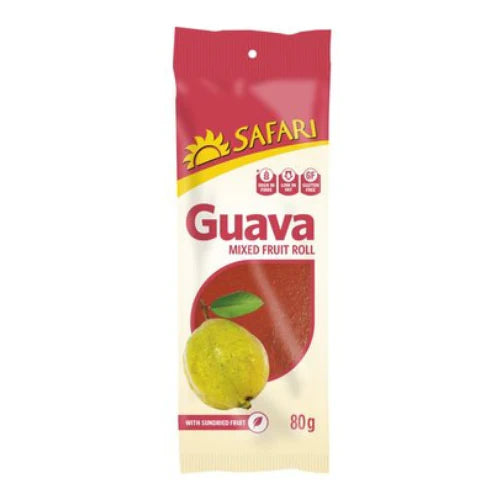Safari Guava Fruit rolls-80g