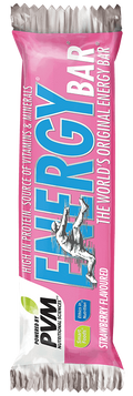 PMV Energy Bar Strawberry Flavoured - 45g