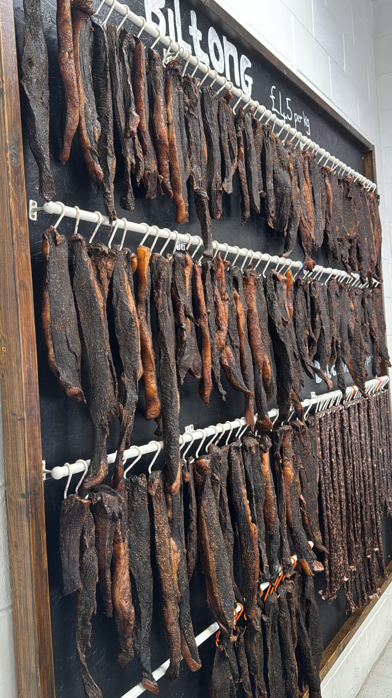 Traditional Wet And Fatty Sliced Biltong 500g